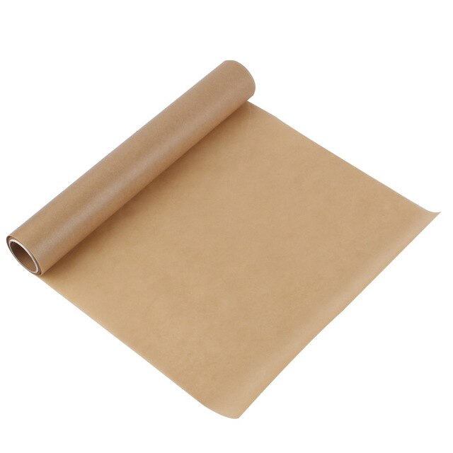 Parchment Paper Non-stick Baking Parchment Roll Unbleached Baking Pan Liner For Kitchen Air Fryer Steamer Cooking Bread 6