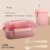 Lunch Box Wheat Straw Dinnerware with Spoon fork Food Storage Container Children Kids School OfficeMicrowave Bento Box lunch bag 17