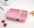 Microwave Lunch Box Wheat Straw Dinnerware Food Storage Container Children Kids School Office Portable Bento Box Lunch Bag 10
