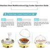 7 Eggs Boiler Steamer Multi Function Rapid Electric Egg Cooker Auto-Off Generic Omelette Cooking Tools Kitchen Utensil Breakfast 5
