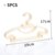 Kids Clothes Hanger Racks Portable Display Hangers Plastic Children Coats Hanger Baby Clothing Organizer 5PCS 12