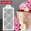 Cake Stencil Dotted Line Shape Pattern Wedding Cake Decorating Lace Cake Fondant Boder Stencils Template DIY Drawing Mold Tool 4