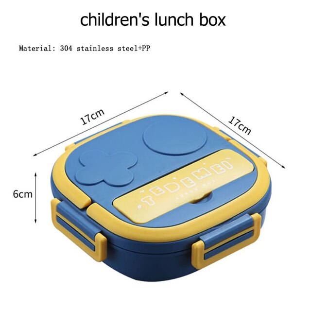 Outing Tableware 304 Portable Stainless Steel Lunch Box Baby Child Student Outdoor Camping Picnic Food Container Bento Box 2