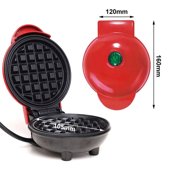 saengQ Mini Electric Waffles Maker Pan Eggette Machine  Mini Waffle Pot Egg Cake Oven Bubble Egg Oven Breakfast Waffle Molds 3