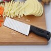 Stainless Steel Potato Chip Slicer Dough Vegetable Fruit Crinkle Wavy Slicer Knife Potato Cutter Chopper French Fry Maker Tools 1