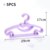 Kids Clothes Hanger Racks Portable Display Hangers Plastic Children Coats Hanger Baby Clothing Organizer 5PCS 11