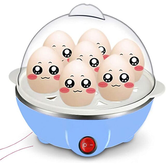 Multi Function Rapid Electric Egg Cooker Auto-Off Generic 7 Eggs Boiler Steamer Omelette Cooking Tools Kitchen Utensil Breakfast 2