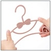 Kids Clothes Hanger Racks Portable Display Hangers Plastic Children Coats Hanger Baby Clothing Organizer 5PCS 4