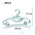 Kids Clothes Hanger Racks Portable Display Hangers Plastic Children Coats Hanger Baby Clothing Organizer 5PCS 9