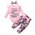 0-24M Newborn Infant Baby Girls Ruffle T-Shirt Romper Tops Leggings Pant Outfits Clothes Set Long Sleeve Fall Winter Clothing 25