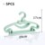 Kids Clothes Hanger Racks Portable Display Hangers Plastic Children Coats Hanger Baby Clothing Organizer 5PCS 7