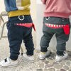 Casual Baby Children Pants Toddler Boys Girls Cute Big Mouth Monster Trousers Costumes Long Cototn Infant Cartoon Panty Clothes 1