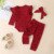 0-24M Newborn Infant Baby Girls Ruffle T-Shirt Romper Tops Leggings Pant Outfits Clothes Set Long Sleeve Fall Winter Clothing 33