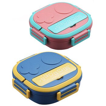 Outing Tableware 304 Portable Stainless Steel Lunch Box Baby Child Student Outdoor Camping Picnic Food Container Bento Box 1