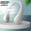 Xiaomi Mini Neck Fan 4000mAh Cooling Bladeless Cooler Wearing Portable USB Rechargable Leafless Hanging 360 Degree 3 Speeds 1