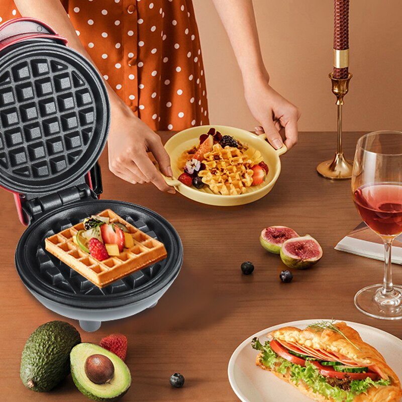 saengQ Mini Electric Waffles Maker Pan Eggette Machine Mini Waffle Pot Egg  Cake Oven Bubble Egg Oven Breakfast Waffle Molds - The Largest Grocery &  Product Online Marketplace Network !