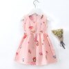 Summer Newborn Baby Clothes Infant Girl Clothes Korean Cute Print Sleeveless Cotton Beach DressPrincess Dresses 3