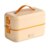 Double-layer Lunch Box Food Container Portable Electric Heating Insulation Dinnerware Food Storage Container Bento Lunch Box 8