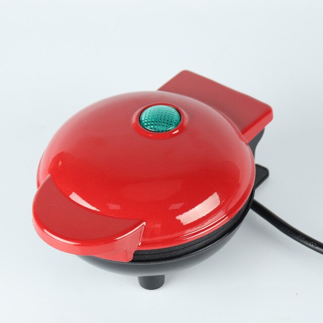 Mini Waffle Maker Machine, 350W Portable Electric Non-Stick Waffle