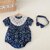 New Newborn Cotton Flying Sleeve Dress Jumpsuit Korean Japan Style Summer Princess Clothes One Piece Baby Girl Bodysuits 11