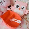 Cartoon Owl Lunch Box Portable Japanese Bento Meal Boxes Lunch Box Storage for Kids School Outdoor Thermos for Food Picnic Set 3