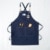 2022 New Fashion Unisex Work Apron For Men Canvas Black Apron Adjustable Cooking Kitchen Aprons For Woman With Tool Pockets 11