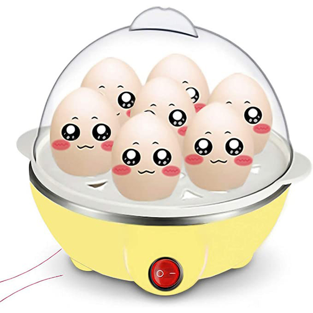 Multi Function Rapid Electric Egg Cooker Auto-Off Generic 7 Eggs Boiler Steamer Omelette Cooking Tools Kitchen Utensil Breakfast 1