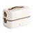 Double-layer Lunch Box Food Container Portable Electric Heating Insulation Dinnerware Food Storage Container Bento Lunch Box 7