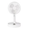 7200mah Portable Fan Rechargeable Mini Folding Telescopic Floor Low Noise Summer Fan Cooling For Household Bedroom Office Deskto 4