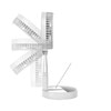 7200mah Portable Fan Rechargeable Mini Folding Telescopic Floor Low Noise Summer Fan Cooling For Household Bedroom Office Deskto 6